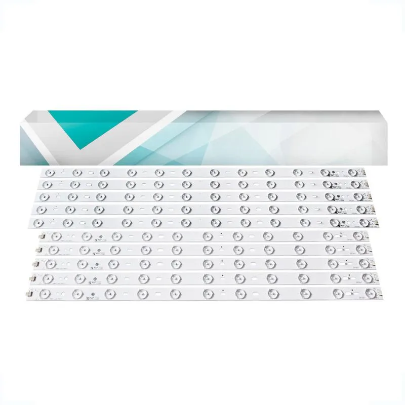 Kit 10 Barras De Led Compatível Tv Ph58e38 Ph58e38dsg