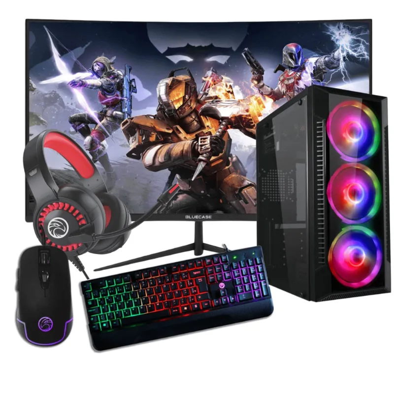 Pc Gamer I7 6ª 32gb Ddr4 Ssd 240 Gtx 1650 Tela 23 Wifi