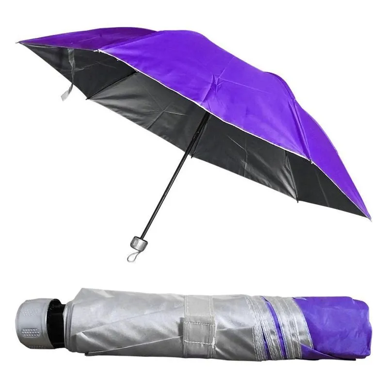 Guarda Chuva Sombrinha Manual Feminino De Bolsa Contra Vento