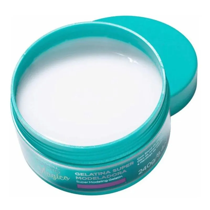 10x Gelatina Lowell Super Modeladora Cacho Mágico 240ml Ful