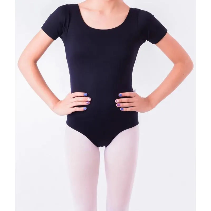10x Collant Meia Manga Ballet Infantil / Body Balé
