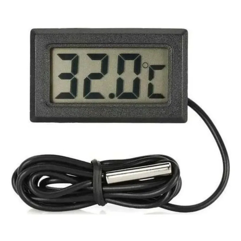 3x Termômetro Digital Lcd Freezer / Chocadeira / Aquário Pre