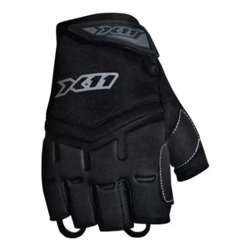 Luva X11 Fit X 1/2 Meio Dedo Verão Motoqueiro Motoboy Bike T