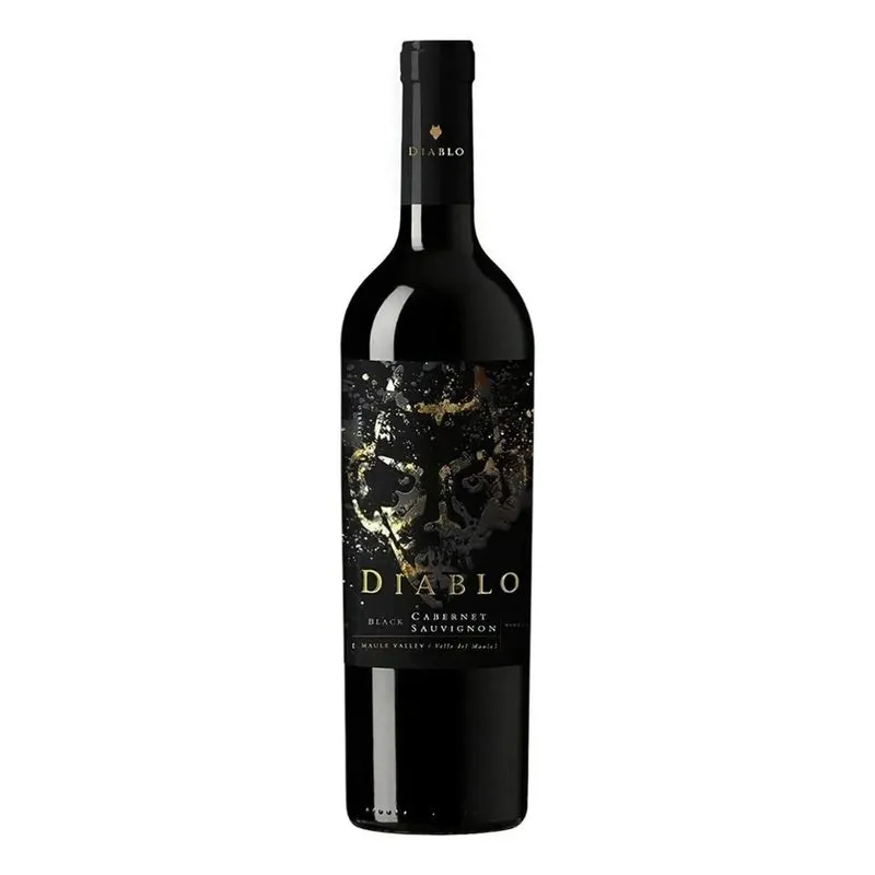 5x Diablo Black Cabernet Sauvignon Vinho Tinto Meio Seco 7