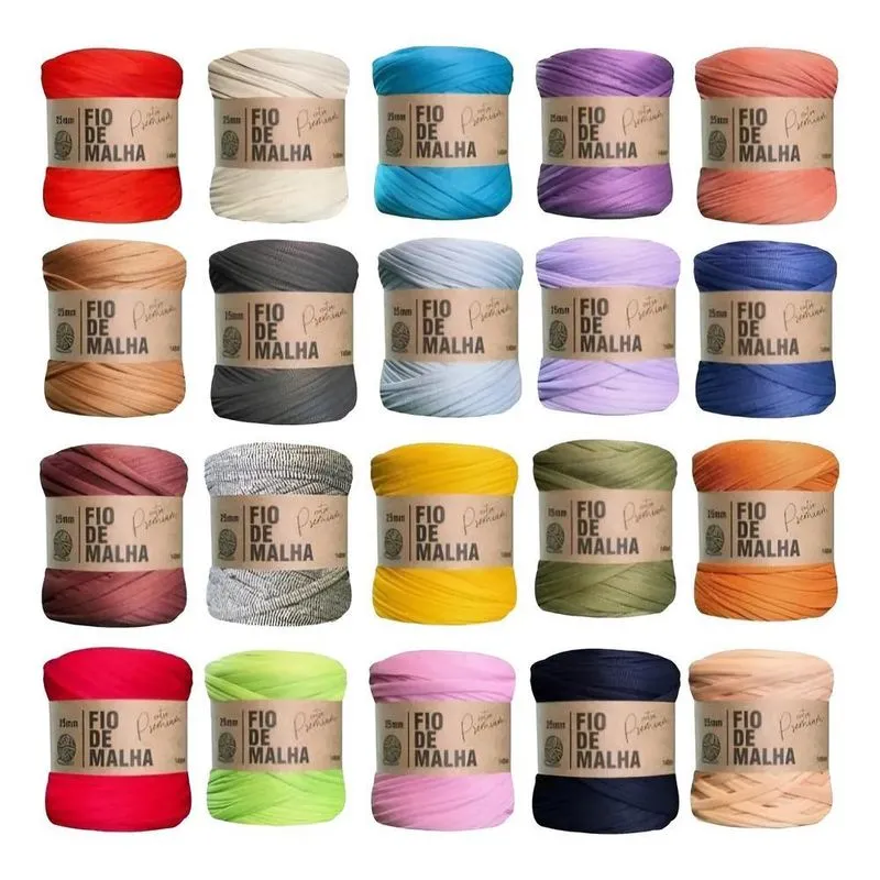 Fio Malha Croche Fischer Premium Cores Variadas