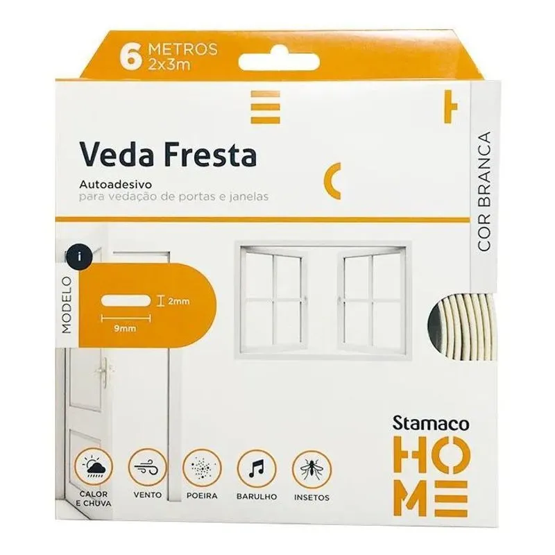 Veda Fresta Modelo I Branco - 6 Metros Stamaco Home