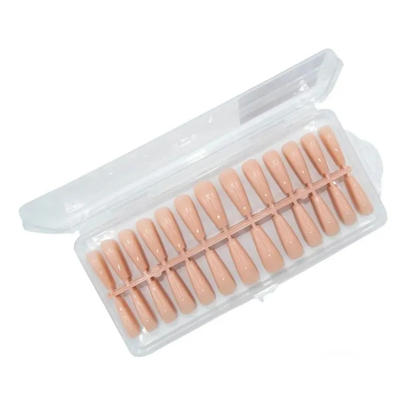Unha Bailarina Soft Gel Helen Color 240un Alongamento Nude