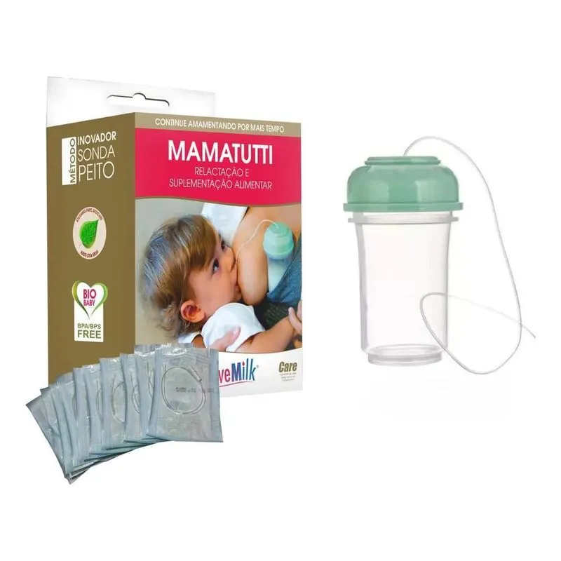 2x Relactador Mamatutti Suplementação Alimentar Save Milk