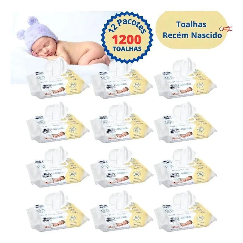 Baby Byn Recém Nascido Recém Nascido Premium - 100 - Kit - 1