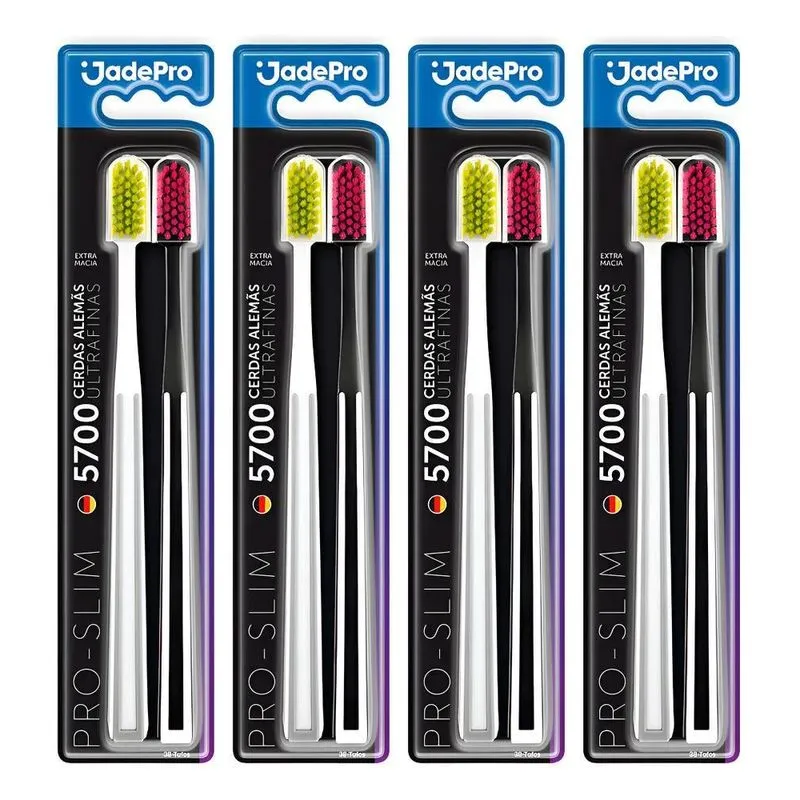 Escova De Dente Extra Macia Tipo 4 Kit C/2un