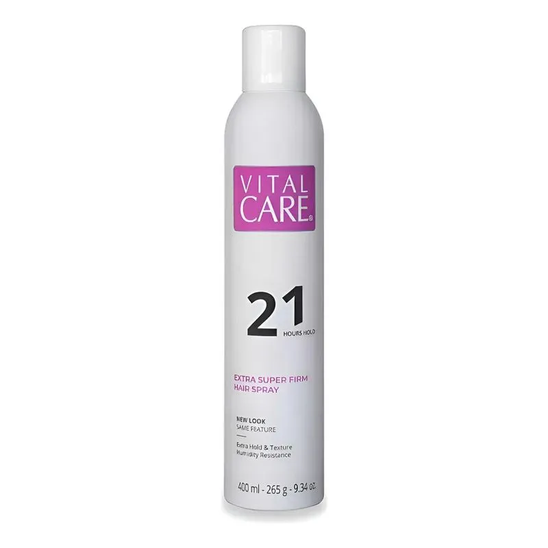 Hair Spray Extra Super Firm 21 Horas Vital Care 400ml