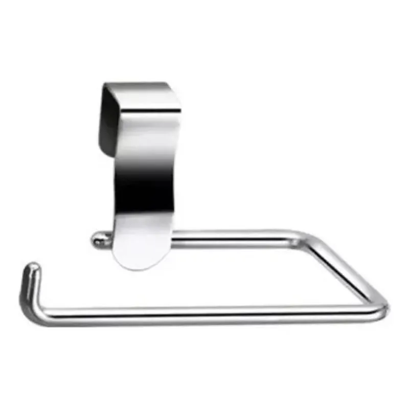 3x Suporte Porta Rolo De Papel Higiênico Cromado Para Caixa
