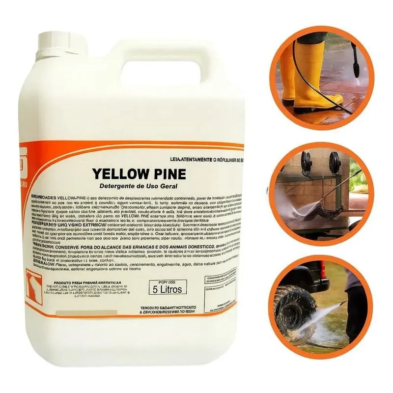Detergente De Uso Geral Yellow Pine 5l Spartan