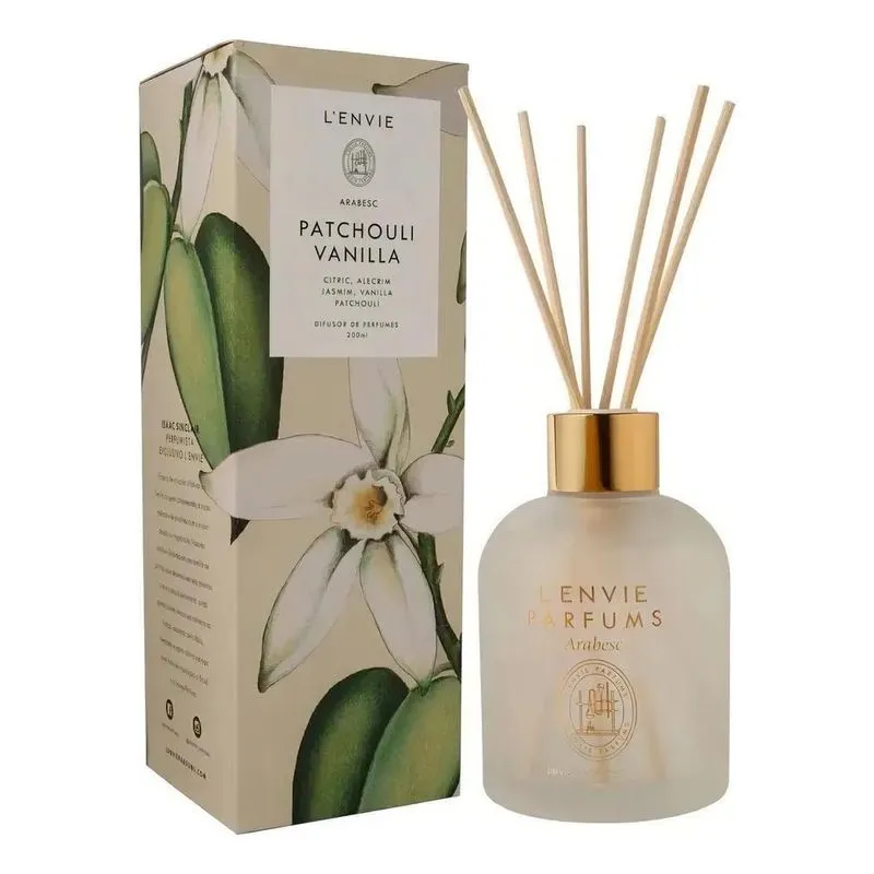 Difusor De Perfume - Patchouli Vanilla- 200ml - Arabesc