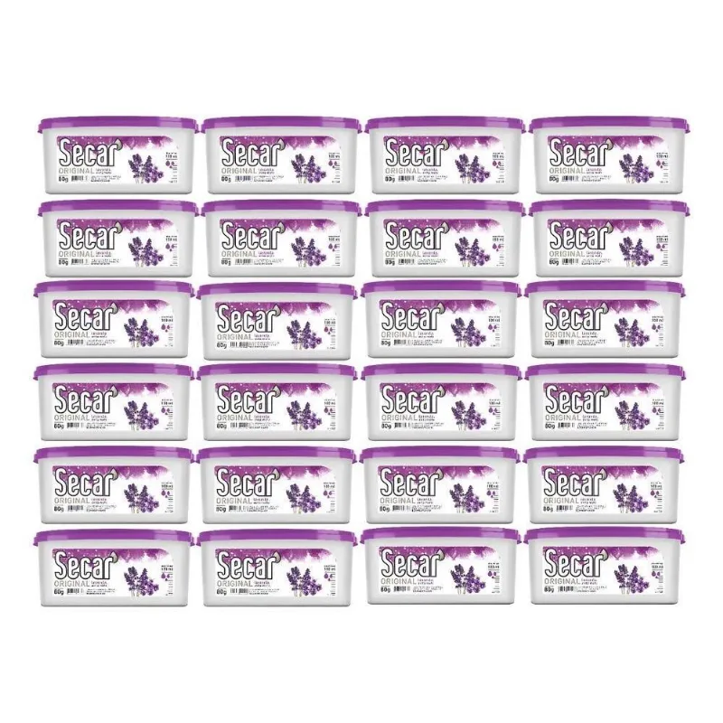 Anti Mofo Secar 24un X 80g - Desumidificador, Armário Gaveta