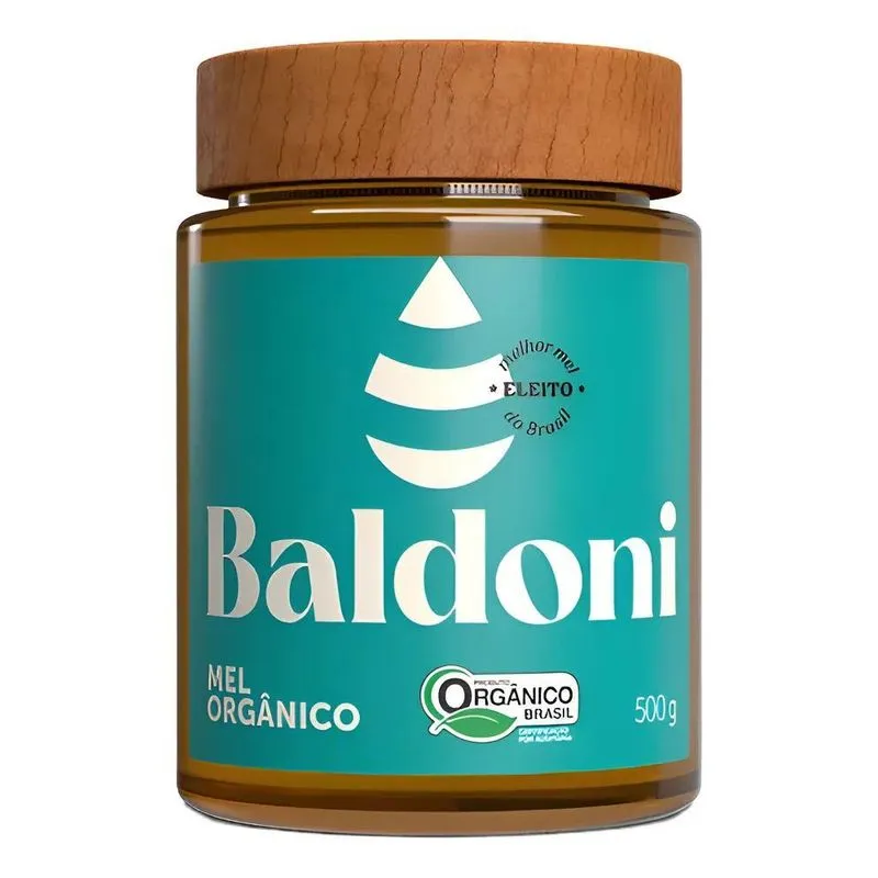 Mel Orgânico Baldoni Premiado Pote 500g