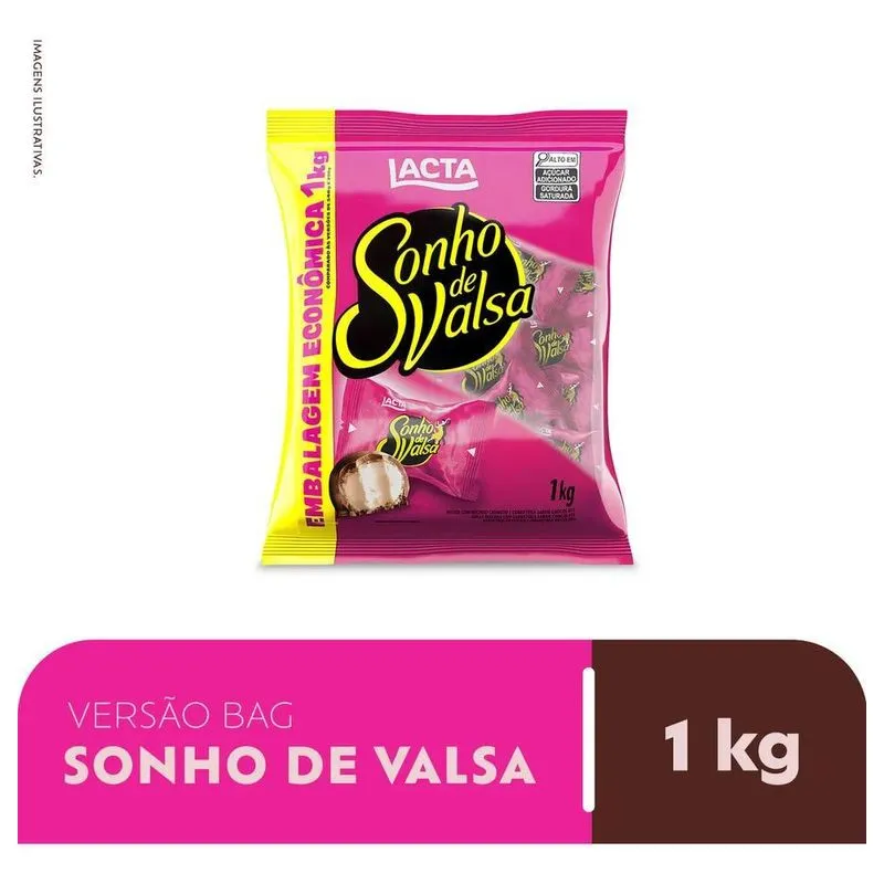 Chocolate Sonho De Valsa Pacote 1kg