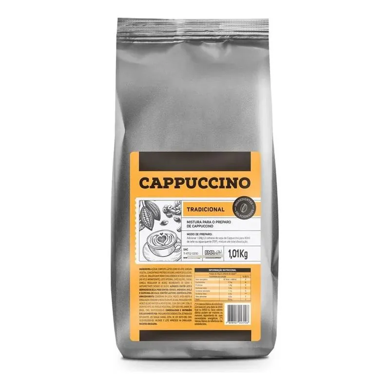 Cappuccino Tradicional Super Cremoso Tipo Cafeteria 1 Kg
