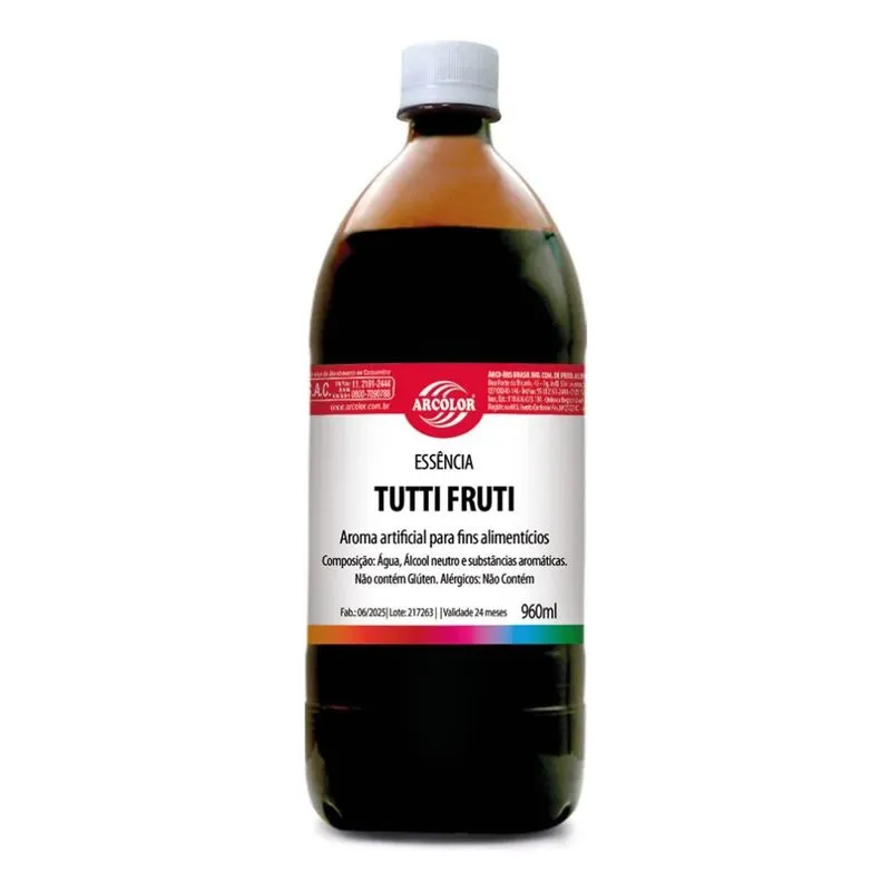 Essência Arcolor Sabor Tutti Frutti 960ml
