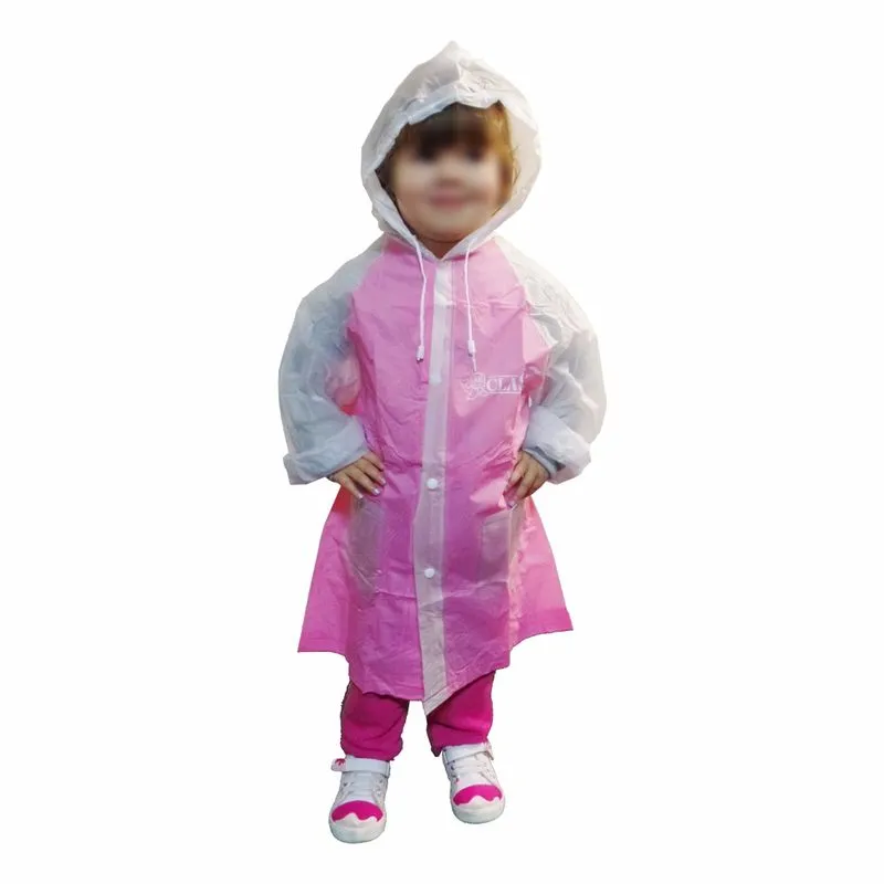Capa De Chuva Infantil Impermeável Menino E Menina