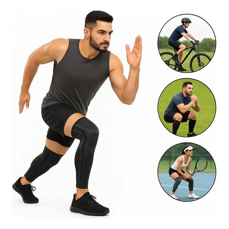 5x Kit 2 Meias Compressão Crossfit Ciclismo Corrida Masculin