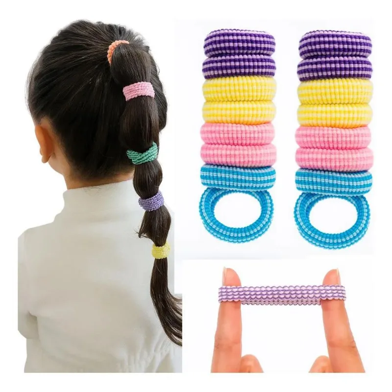 Pacotão De Rabico Xuxinha De Cabelo Com 240 A 25 Listrado