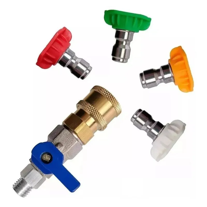 5x Kit Registro Bicos Coloridos Engate Rápido Wap Ousada Plu