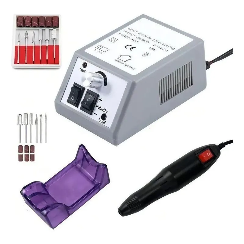Lixadeira Lixa Motor De Unha Eletrica Profissional Manicure