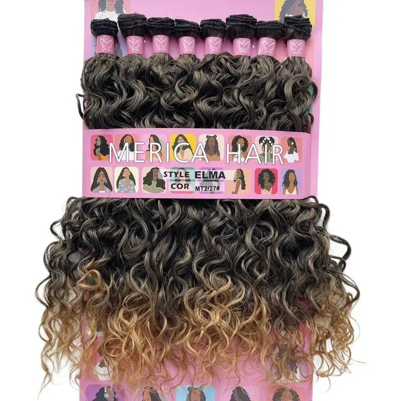 Cabelo Orgânico Cacheado Elma 55cm Mer - Mt2/27 Californiana