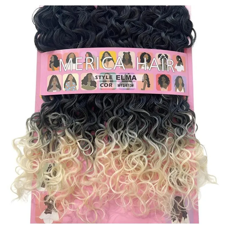 Cabelo Orgânico Cacheado Elma 55cm Me - Mt2/613 Californiana
