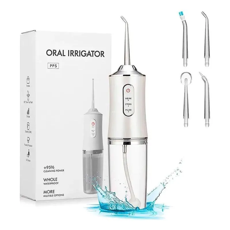 Irrigador Dental Oral Limpeza Bucal Protese Implante Jato