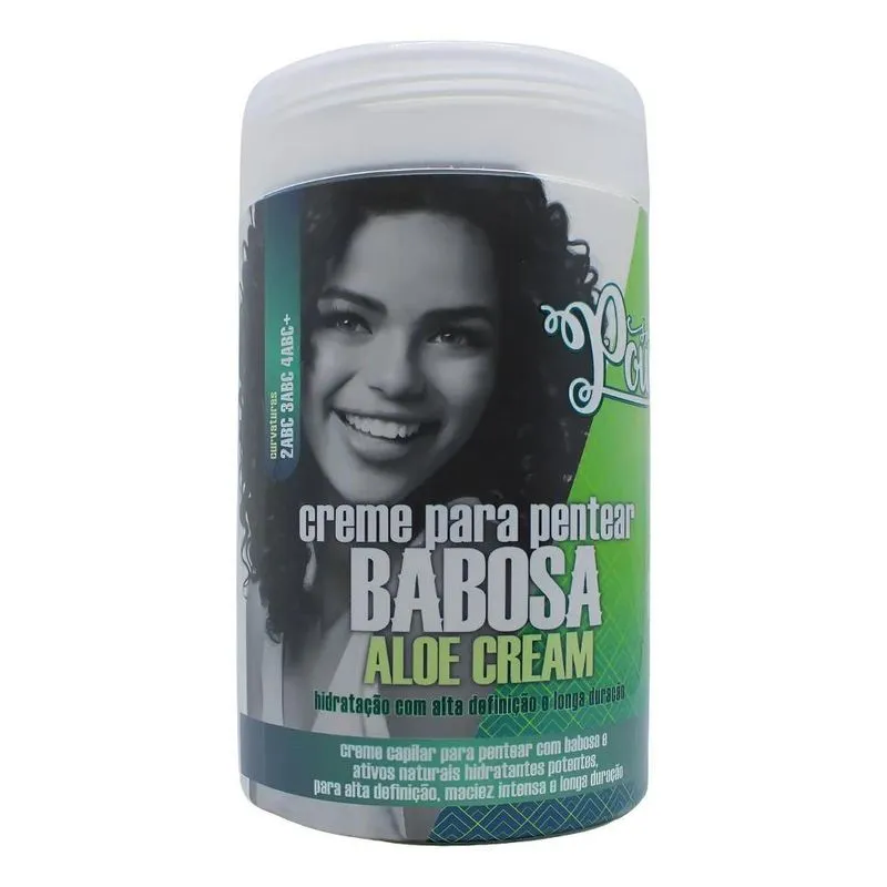 Creme Para Pentear Babosa Aloe Cream 800g Soul Power