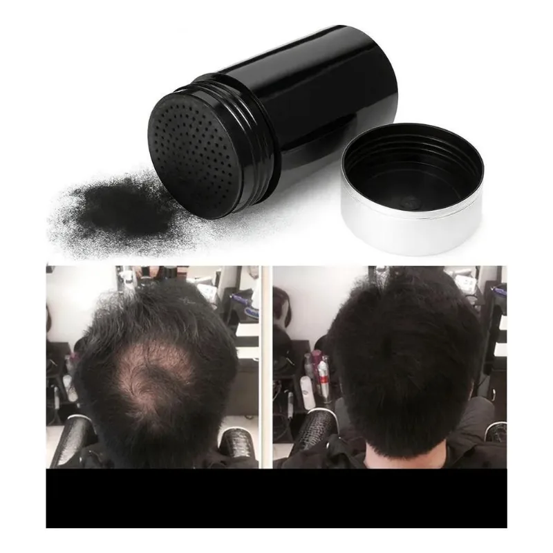 Fibra Capilar Cobre Falhas Cabelo Natural - Castanho Claro