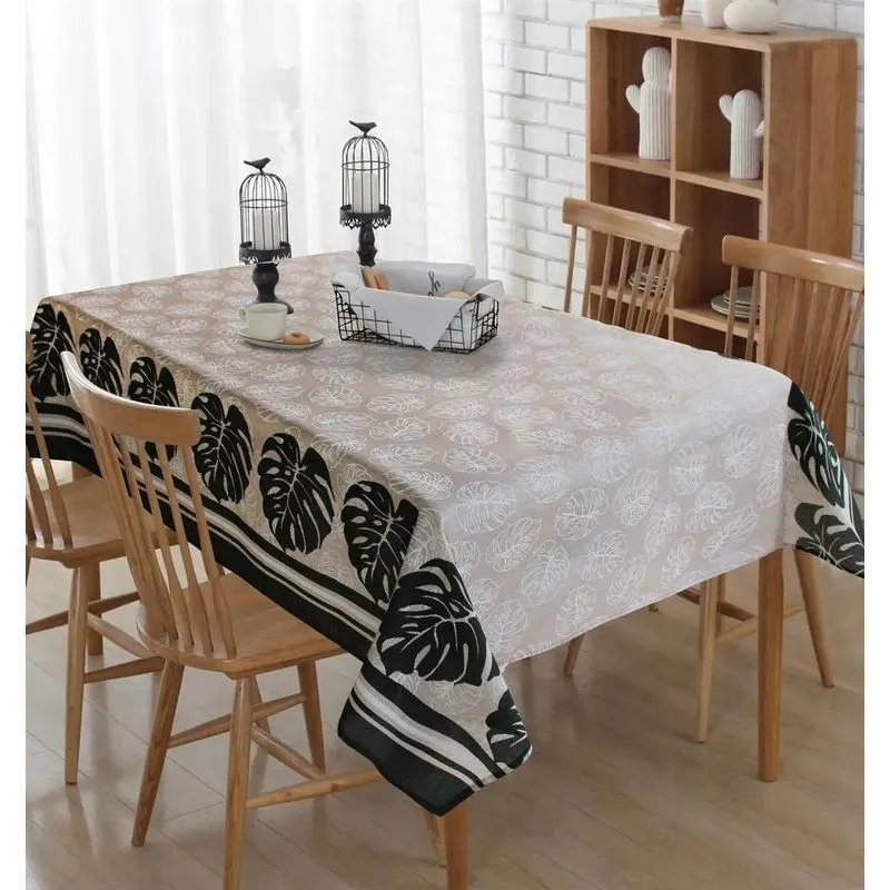 2x Toalha De Mesa 10 Cadeiras Tecido Linhão Grosso 3,00 X 1,