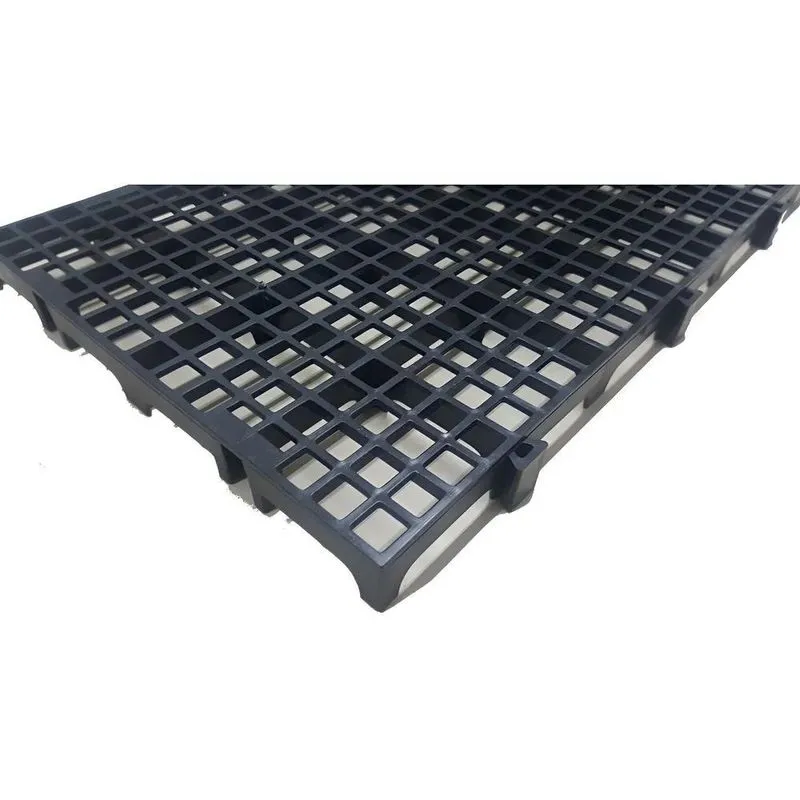 Palete Estrado Palets Plástico Kit 10 Un Cor Preto