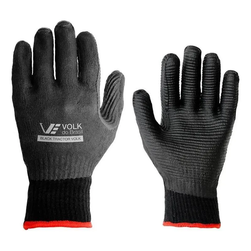 5x 2 Par Luva Anticorte E Alta Temperatura Black Tractor Vol