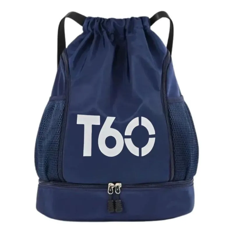 Mochila Sacola Esportiva Bag Academia Viagem Alç Azul-marinho