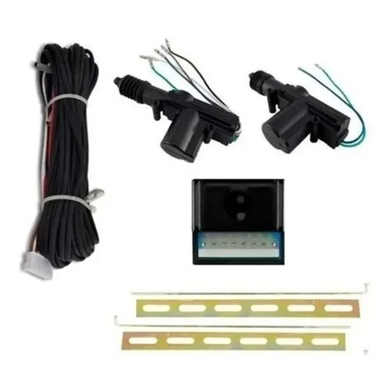 Kit Trava Elétrica Universal 2 Portas Fácil Instalação Tech