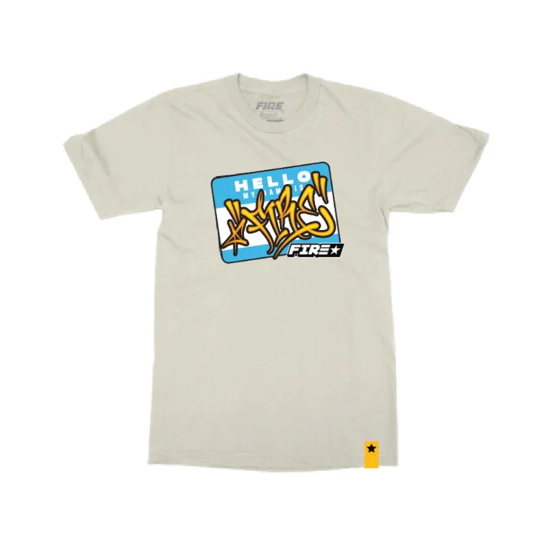 Fire T-Shirt Areia Hello Fire T-Shirt Hello Areia - 5G