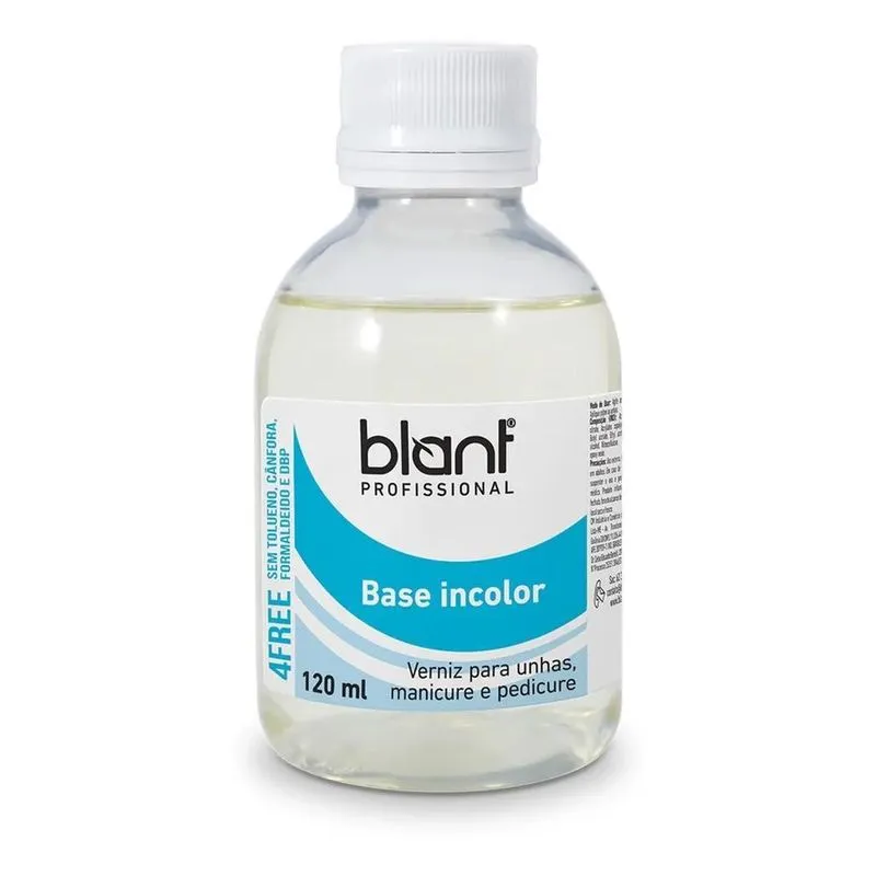 3x Base Incolor Para Unhas Profissional 120ml Blant Rende Mu