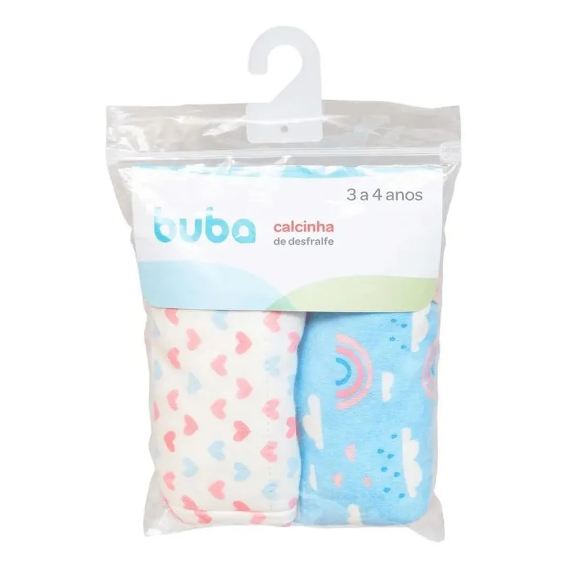 Kit2 Calcinha Desfralde Treinamento Imp Violeta P (2 A 3 Ano