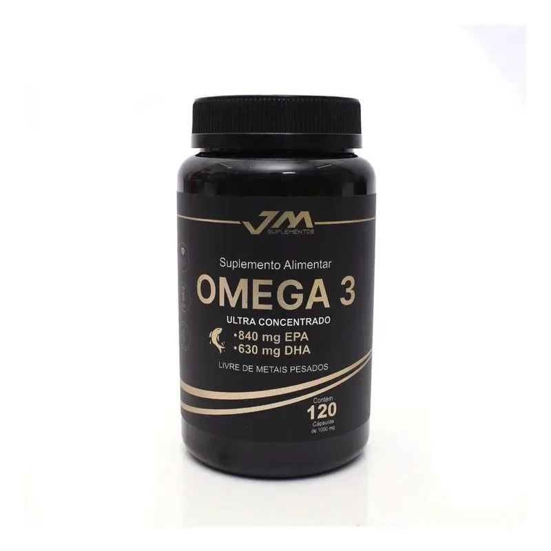 2x Omega 3 Em Pote Alta Concentração De Epa E Dha 120 Capsul