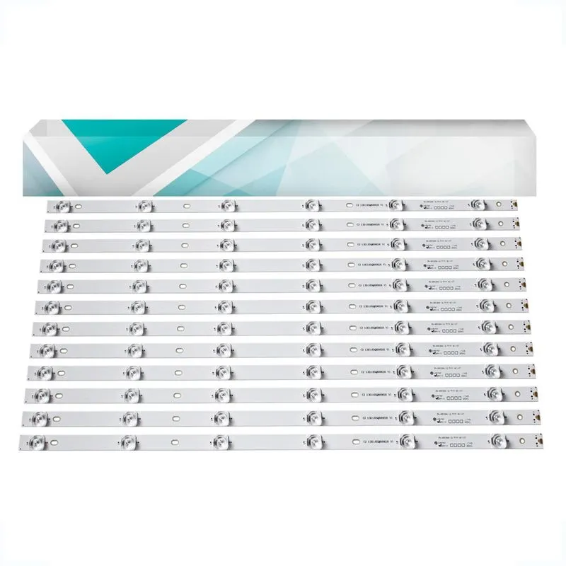 Kit 12 Barras De Led Compatível Com Tv Ptv65a16sa Ph65a16