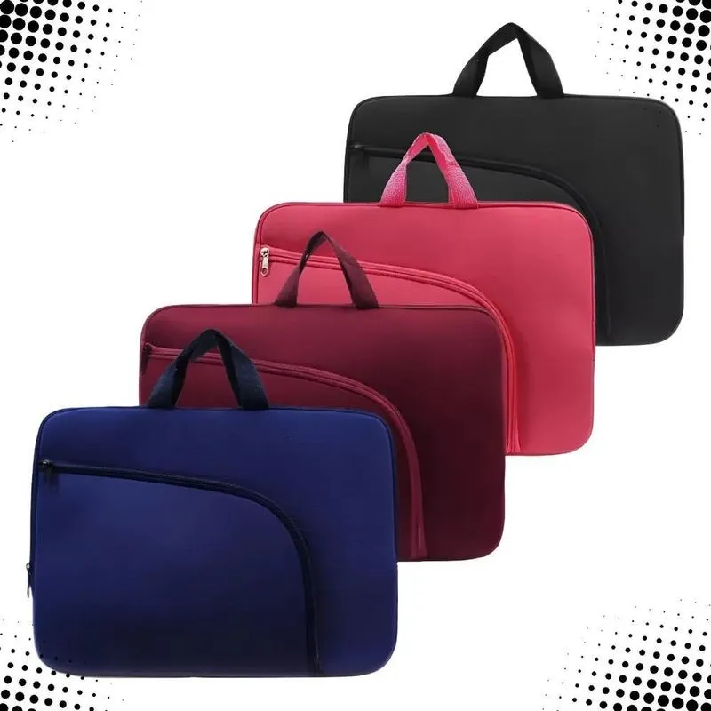 3x Capa Case Pasta Maleta Notebook 15,6 14 17 Cabe Todas Mar