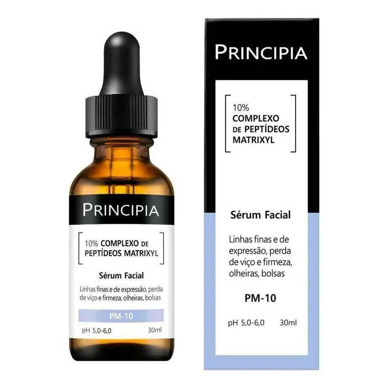 10x Sérum Antissinais Principia 10% Peptídeos Matryxil