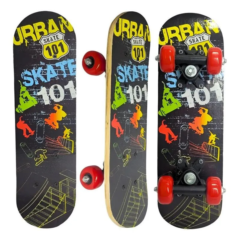 Skate Semi Profissional Infantil 30 Kg Jr Unisex Estampa 101