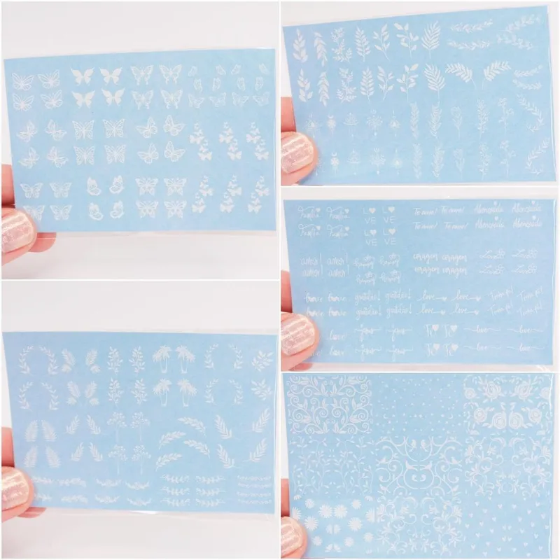 Películas Para Unhas - Impressão Laser - Cores Vibrantes - Kit 1 Modelo