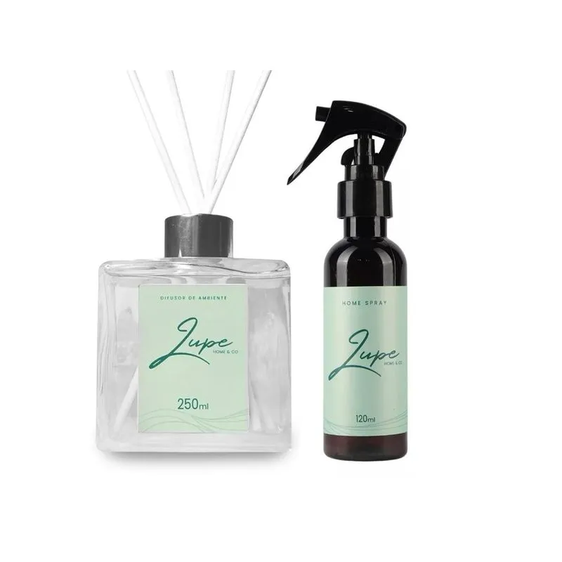 Kit Difusor Varetas E Home Spray 250ml Bamboo Ambientes