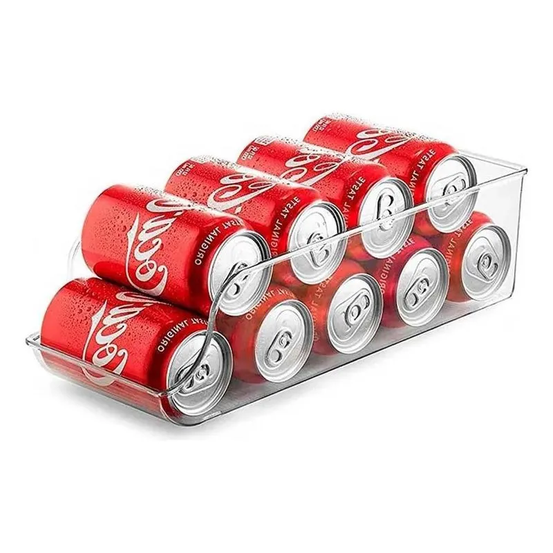 Porta Latas Organizador De Geladeira 3,6 L Plasutil
