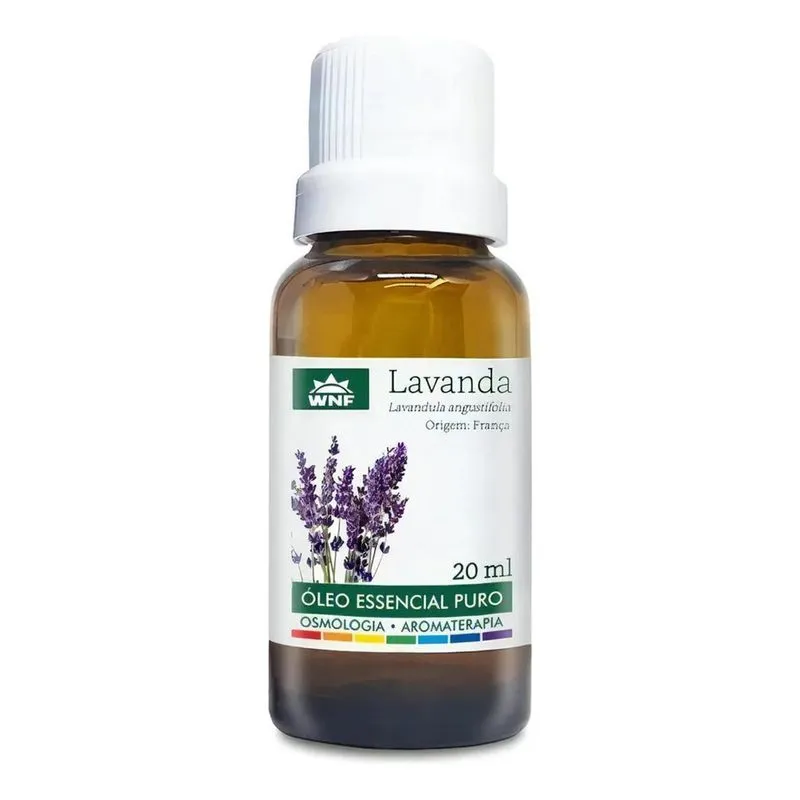 Óleo Essencial Lavanda 20ml Puro Natural Wnf